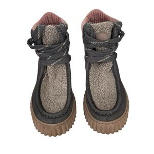 Sam Edelman Reve Fay Women’s Hiking Boots in Pink and Gray, Size 9